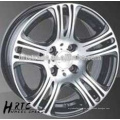 HRTC cromo rueda de alambre 17 * 9,0 pulgadas negro cubre borde de rueda mag